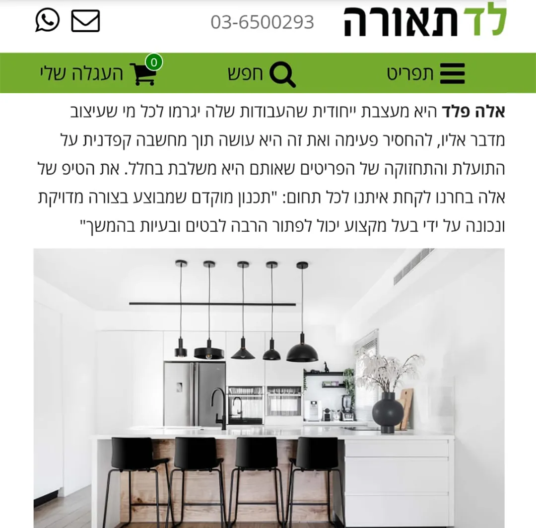 אלה פלד - עיצוב פנים