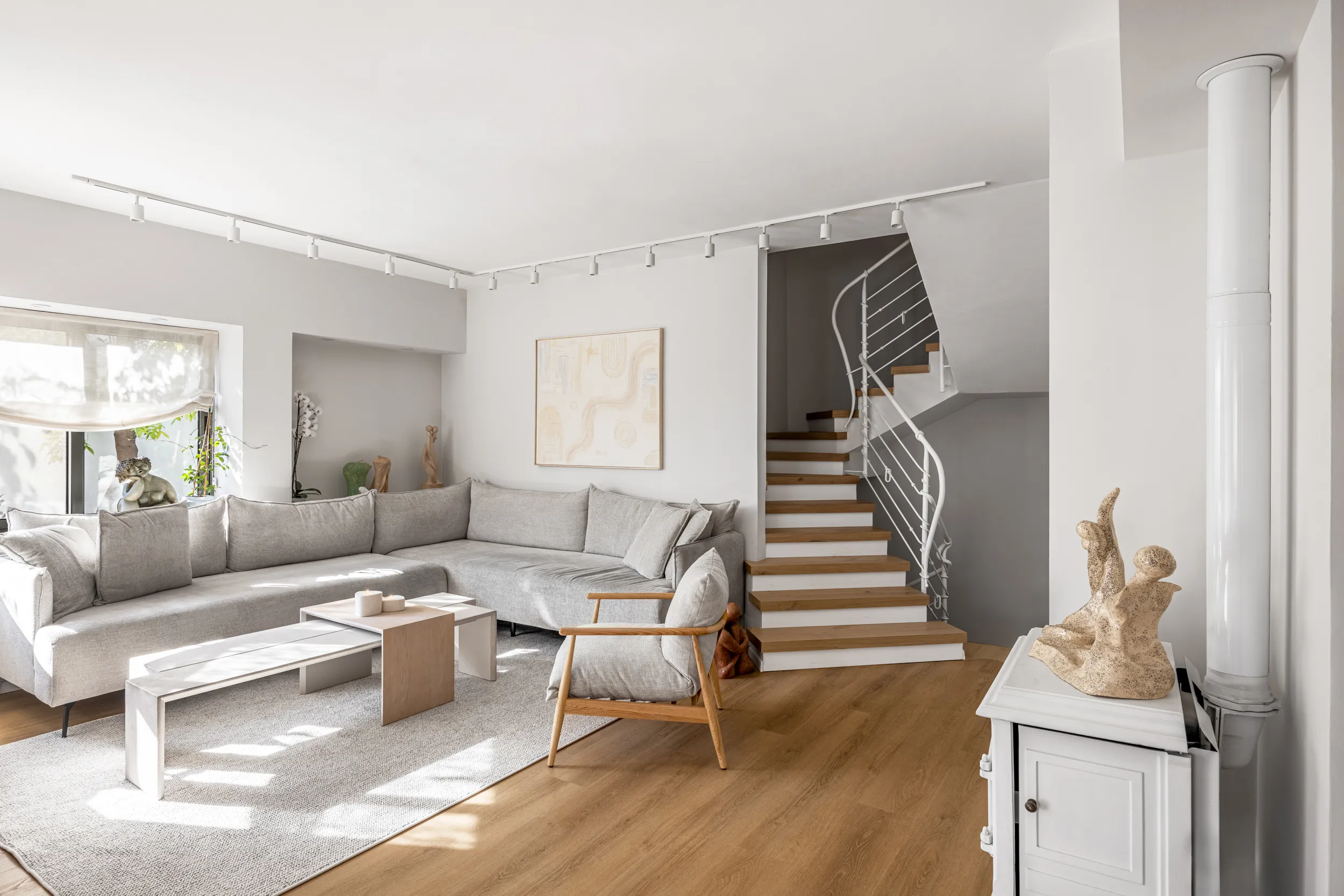 עיצוב סלון בהוד השרון