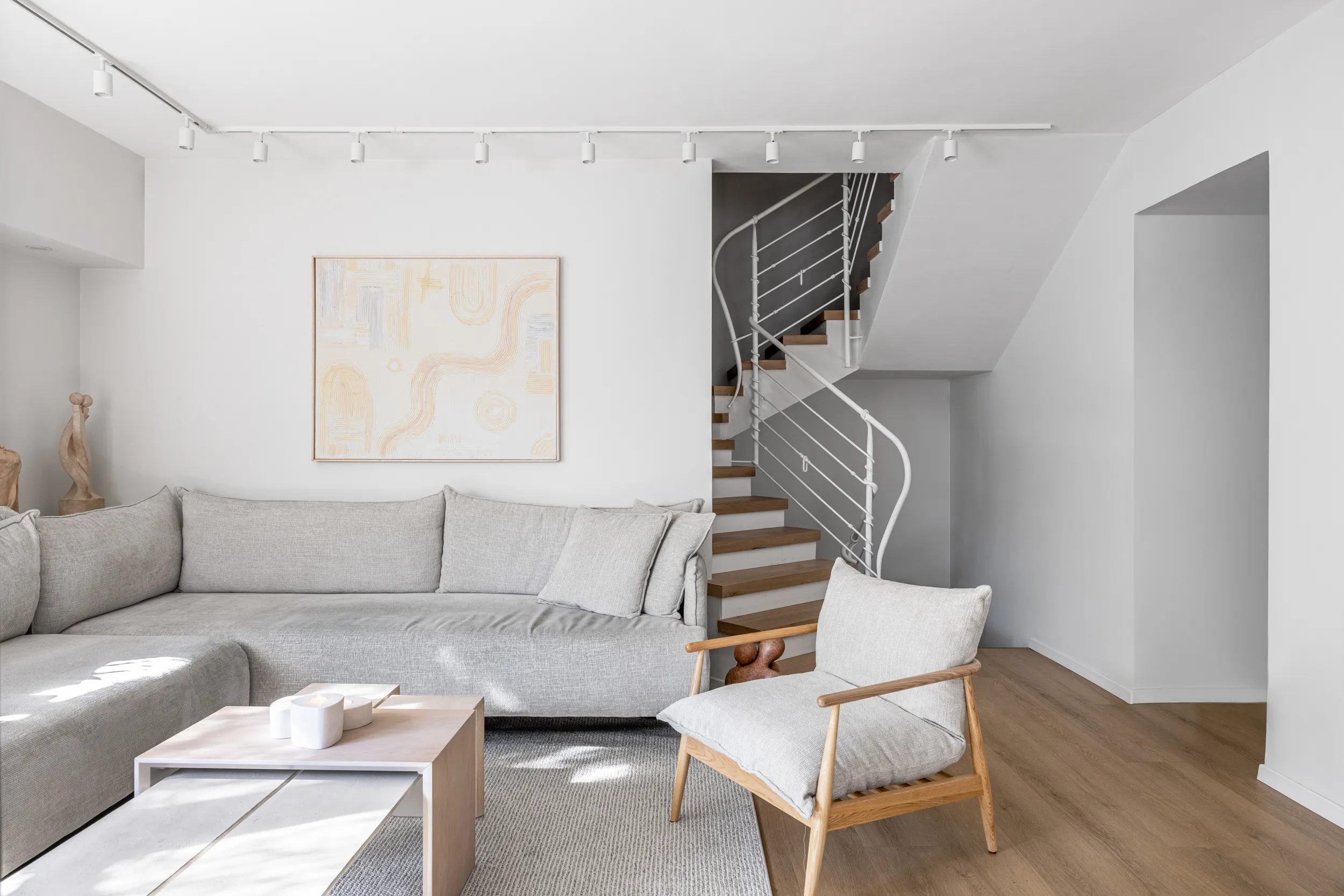 עיצוב סלון בהוד השרון