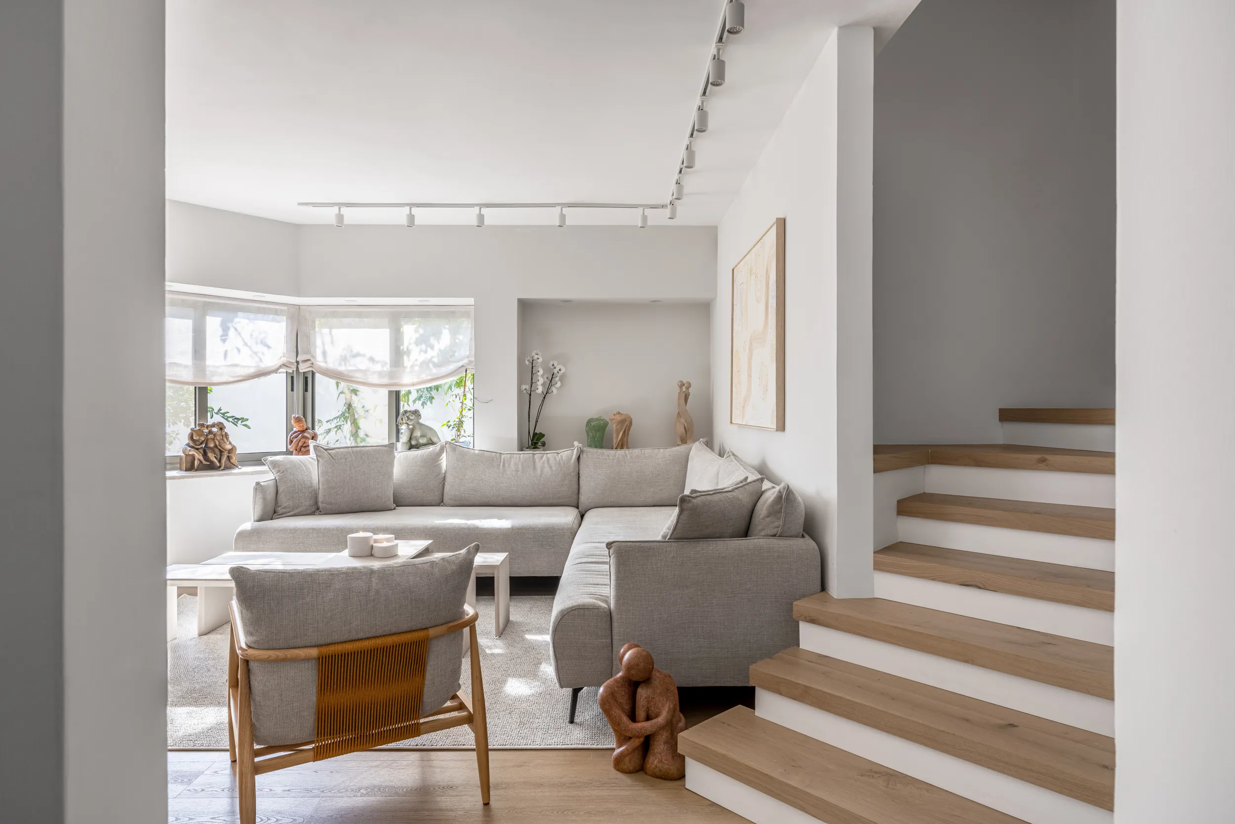 עיצוב סלון בהוד השרון