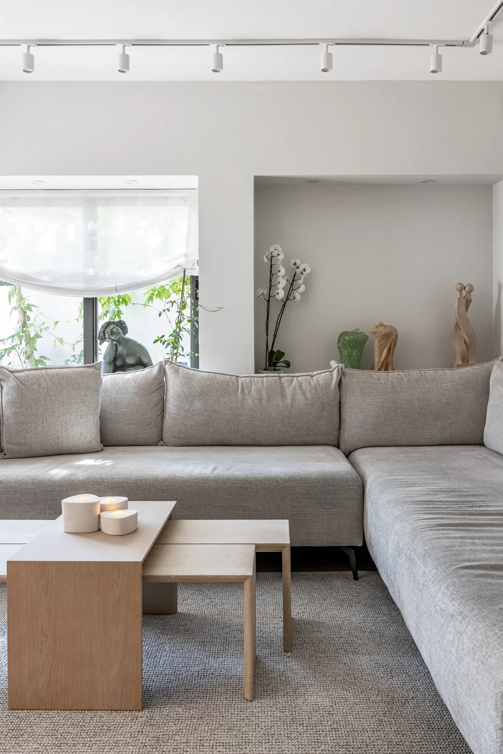 עיצוב סלון בהוד השרון